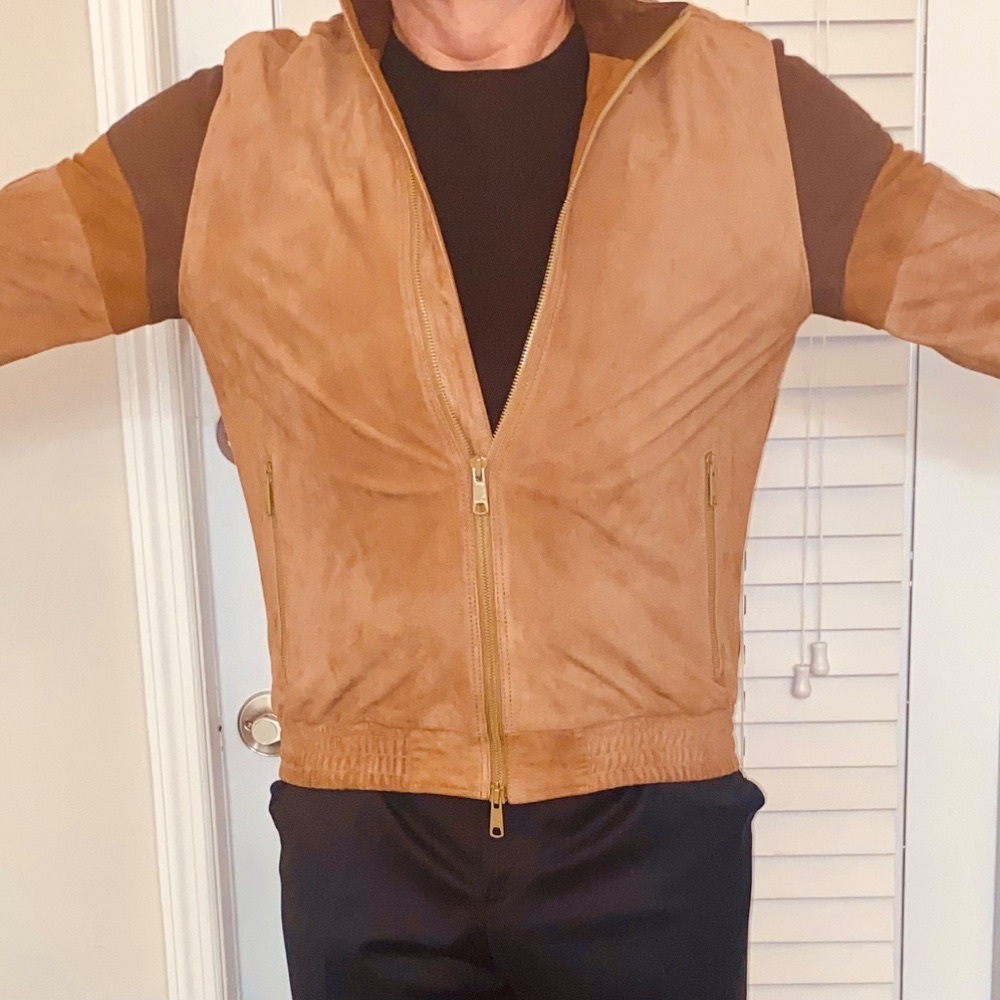 VINCE. Men’s Suede/Leather jacket. Size Men’s Medium.